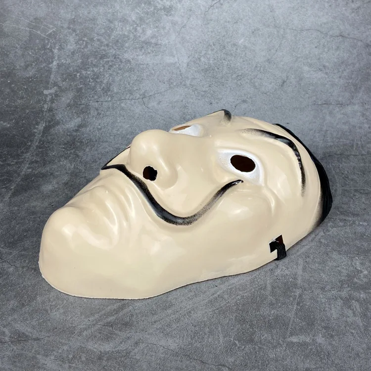 2022 wholesal money heist mask Spaihalloween decorations la casa de papel hood case money heist moface mask Party Party supplies
