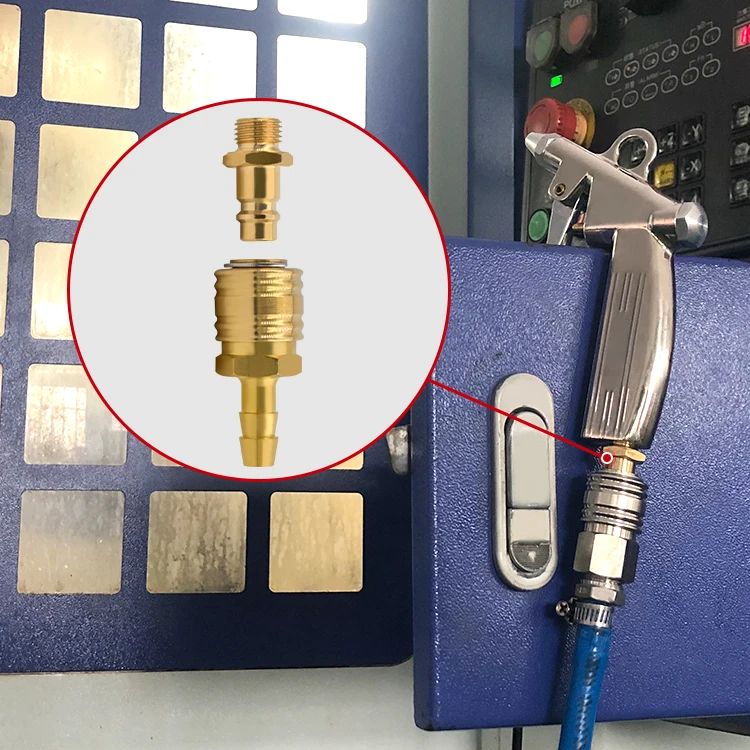 
DN 7.2 Pneumatic Gas fitting tube hose air quick coupling 