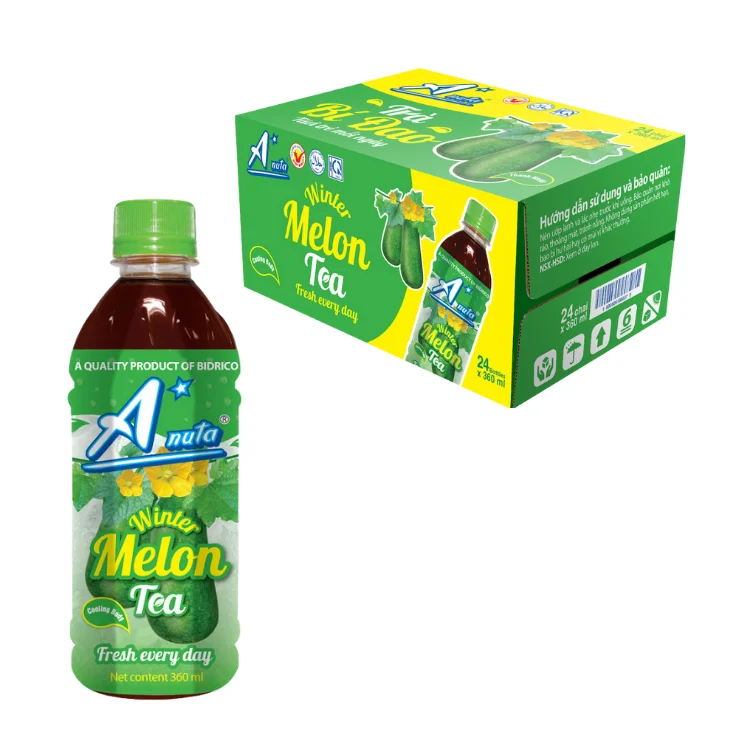 Winter Melon Tea Fruit Vegetable Juice Beverage Tea Haccp Certification Customized Packaging No Sugar Vietnam Manufacturer