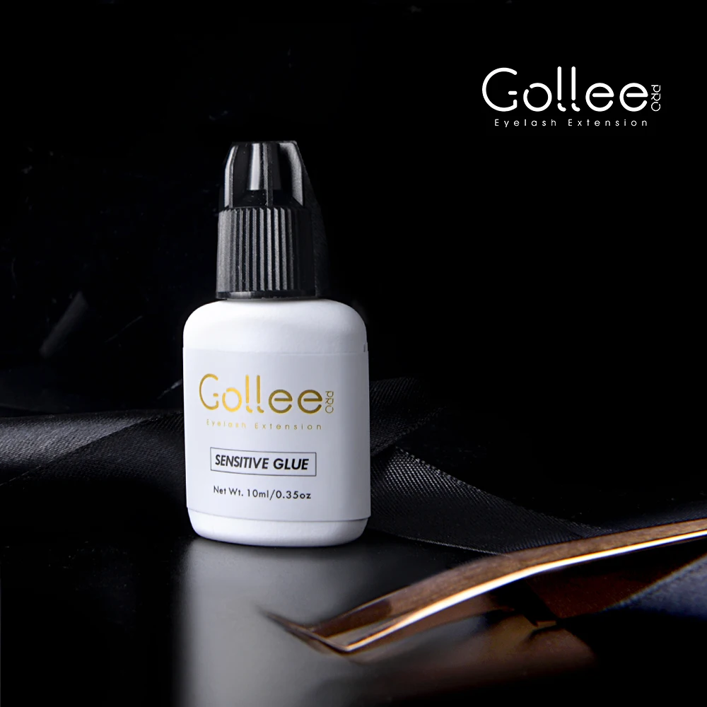 Gollee Medical Formula for Sensitive Eyes No Fume No Irriation Safest Korea Eyelash Glue Eyelash Extensions