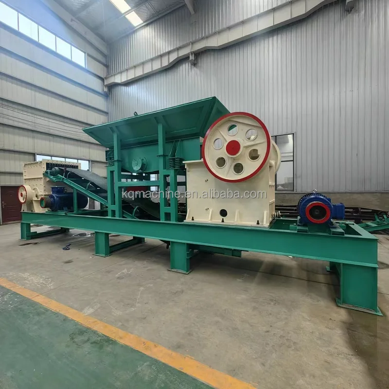 Professional Supplier Mobile Jaw Crusher Portable Stone Crusher Machine