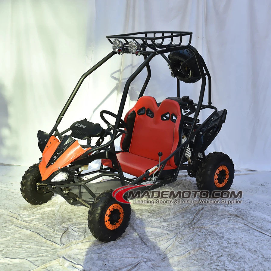 Racing Parts And Manual Assemble Pedal 110cc Two Seat Go Kart