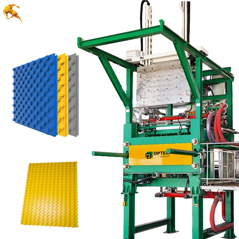 Robotic arm EPS molding ICF block production machines Icf EPS Brick MOlding Machine ICF production line plant