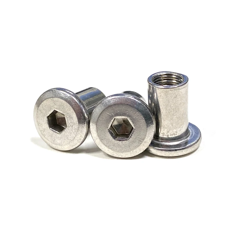 m6*12 china supplier 304 316 customized size stainless steel nuts and bolts assortment kit allen nut