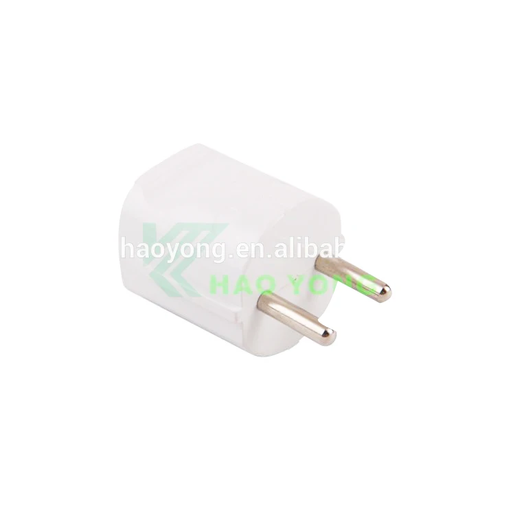 Euro type 2 pin electric plug and adapter