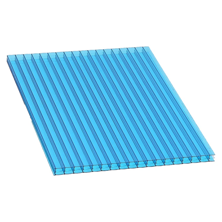 Custom Durable Multi Scene Use Of Honeycomb Polycarbonate Roofing Sun Sheets & Pc Embossed Sheet Multiwall Clear