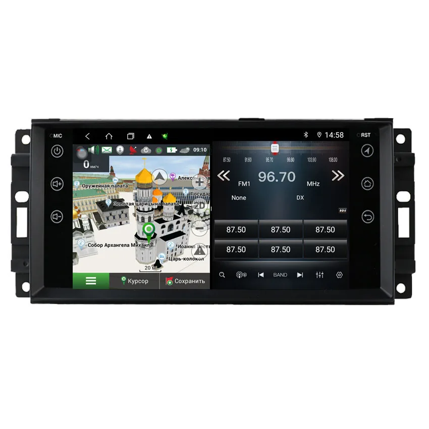 DSP Android Auto Multimedia Player For DODGE CALIBER Nitro Ram Charger Magnum Head Unit Stereo Car Radio GPS Navigation CarPlay