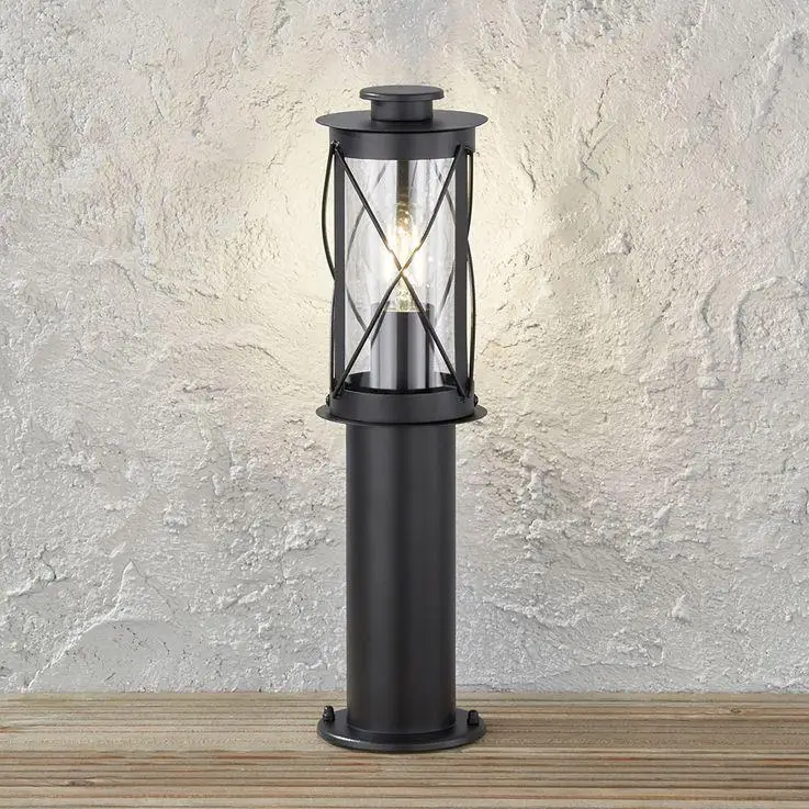 landscape waterproof twine stainless steel external e27 bollard lawn light for outdoor garden