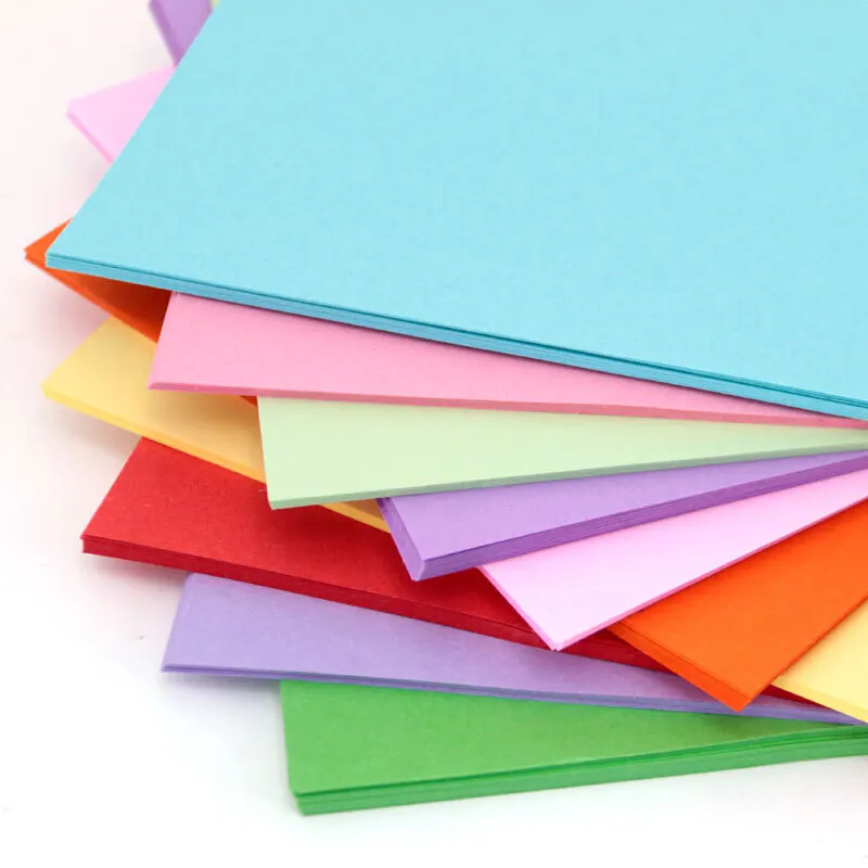 80gsm Color Bristol Board, A4 Size China Color Paper for DIY Crafts, OEM Multiple Colour Folder Board Manila Cardboard