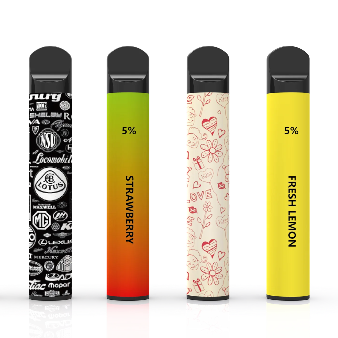 OEM manufacturer 1000 puff Disposable vape pen wholesale Disposable electronic cigarette LED lamp hookah pen vapes pods