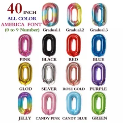 Гигантские многоразовые гелиевые баки, 30 дюймов, сделано в Китае, воздушные шары, товары для вечеринок, воздушные шары на день рождения, металлические шары с цифрами