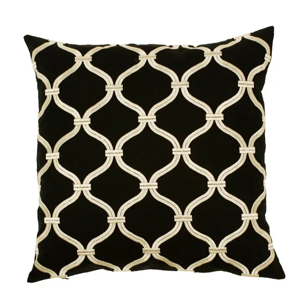 European Style Luxury Sofa Home Decorative Elegant Throw Velvet Sequin cotton fabric custom branded sunbed Cushion Cover