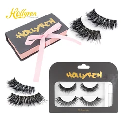 2023 New Style Makeup False Eyelashes Wholesale False Eyelashes Human Hair Lashes Private Label False Eyelashes Custom Packing