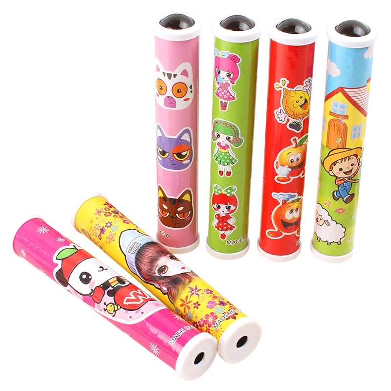 3D креативный мультифокальный калейдоскоп, необычный красочный мир, детские забавные игры, развивающая интерактивная игрушка, подарки