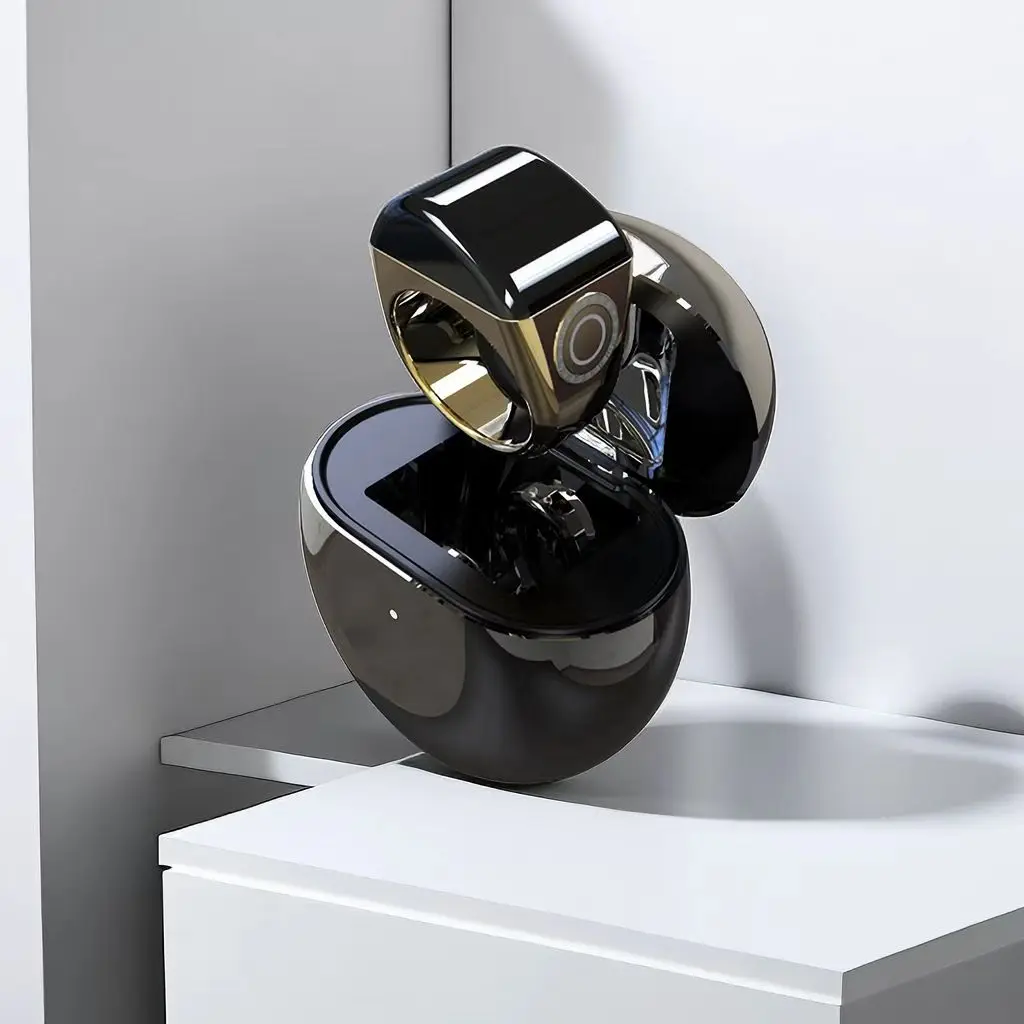 Digital Metal Rotatable Waterproof Muslin Smart Tasbih Zikr Count Prayer Ring Smart Rings For Men