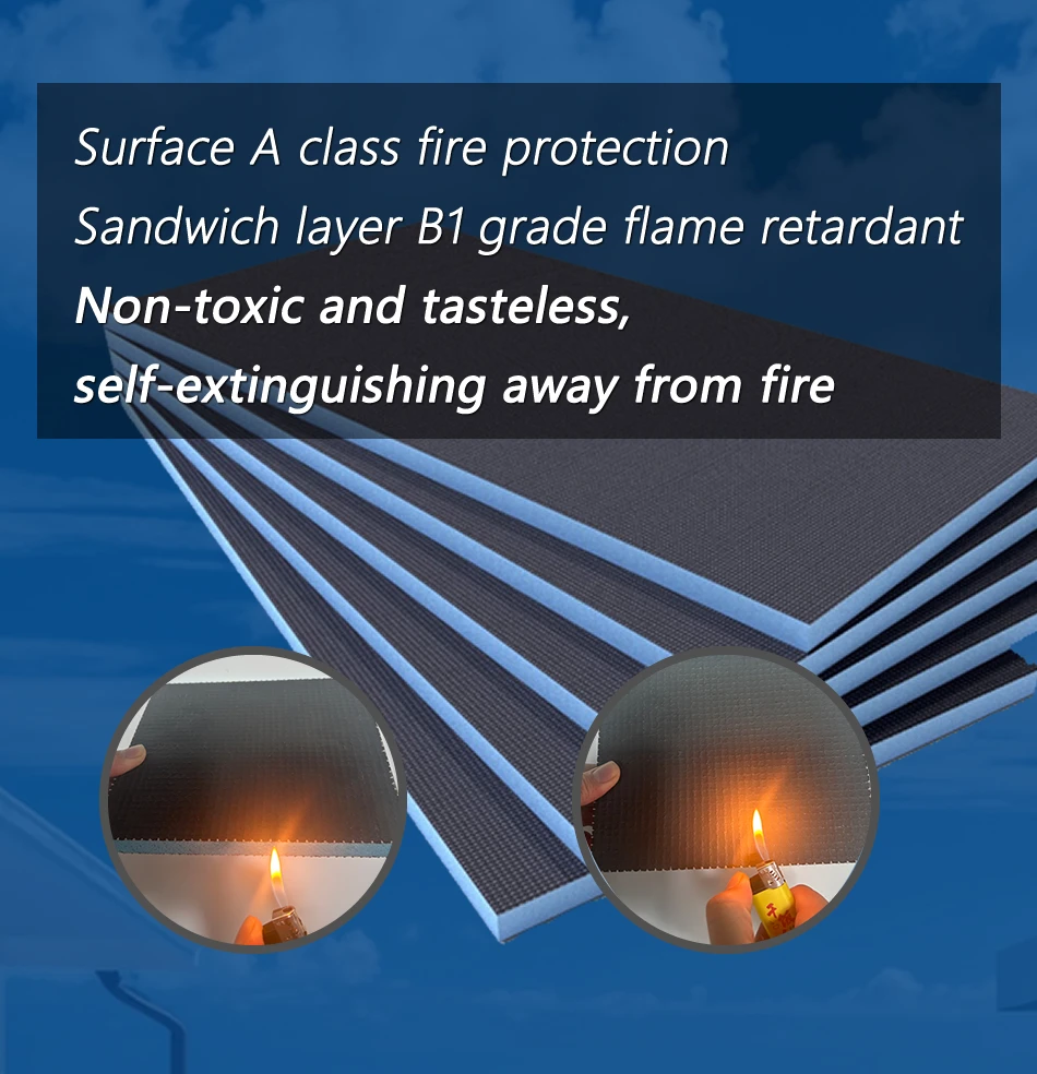 Wedi Style XPS Foam Insulation Board Tile Backer Board  50 mm for Wall Application New material Ready to Ship