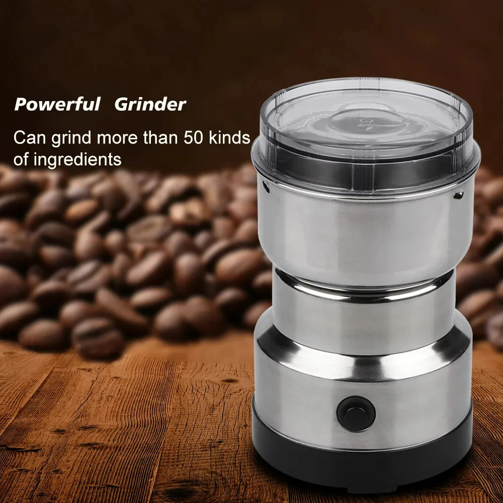 Household Electric Gravity Salt and Pepper Cereal Rice Coffee Grinder Set Spice Jar Rechargeable Black Pepper Mill Grinder