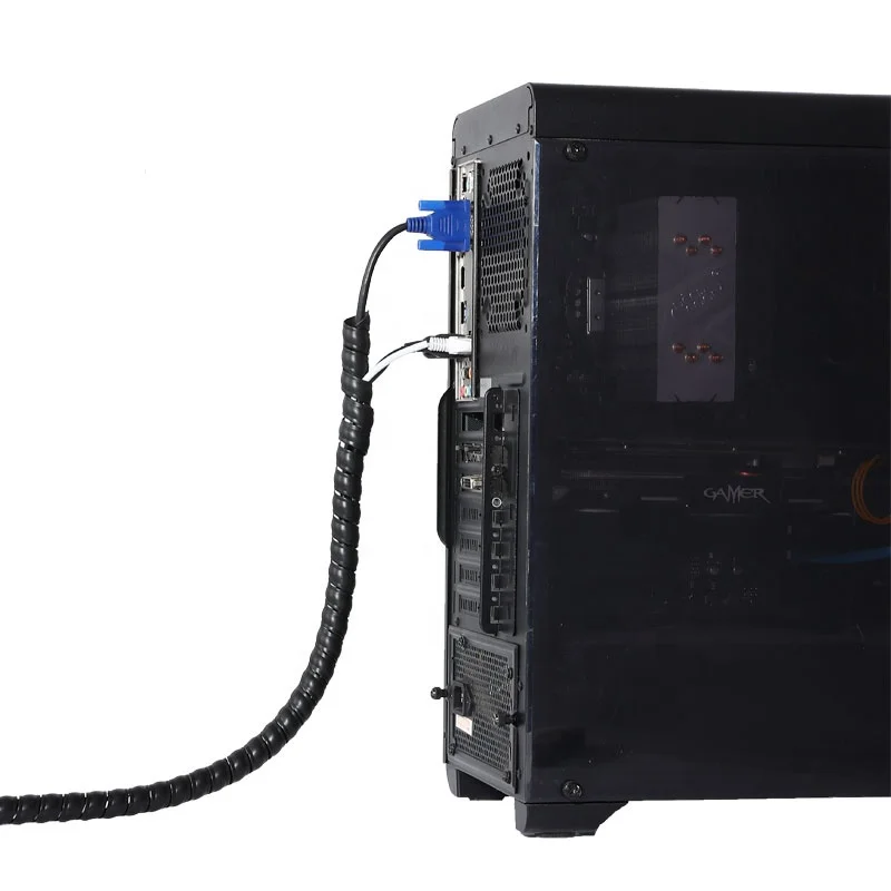 ZHBOZ China Manufacturer black Hot Sale Hydraulic Hose Protector Spiral Guard For Protecting Hose