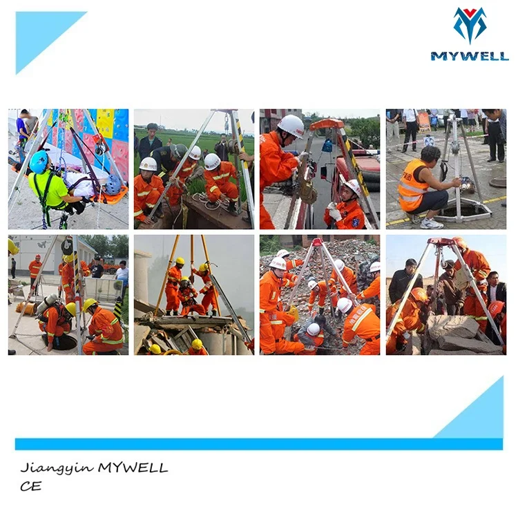 M-ST01 MYWELL confined space fire lifting rescue tripod safeti price