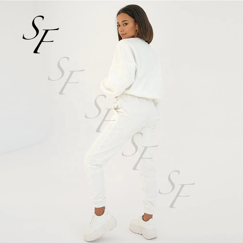 Star Fashion custom wholesale custom logo sweatsuit set women fitness set 2 piece tracksuit women 2022