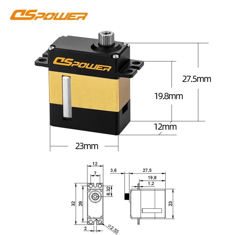 micro mini metal gear rc servo motor servo sg90 servo speed control speed gear motor