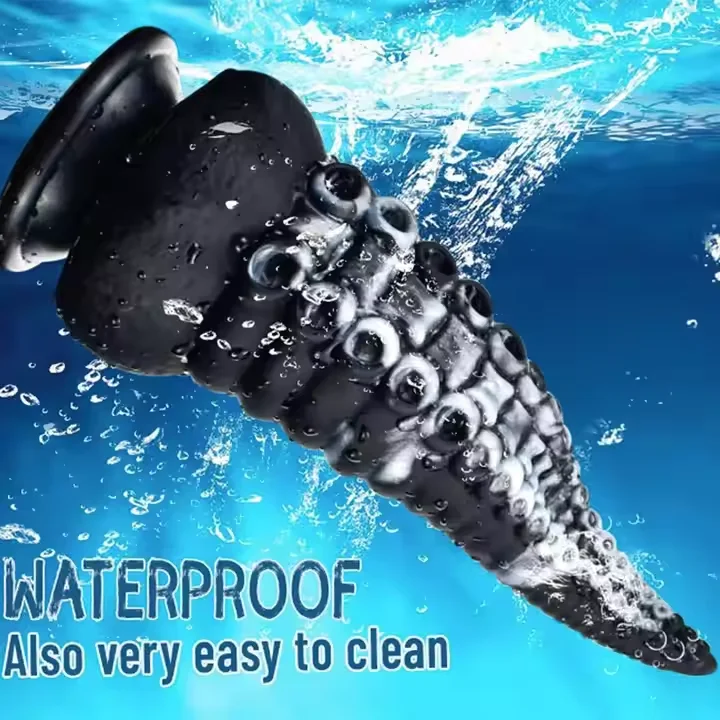 Waterproof Octopus tentacle vibrator 10 mode anal Dildo monster G-spot massager buttocks stuffed strong suction cup sex toy