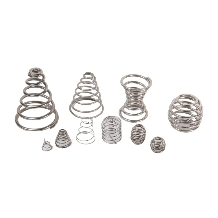 Hardware Machinery Stainless Steel 304 316 17-7PH 631 Thin Wire Coil Compression Conical Springs