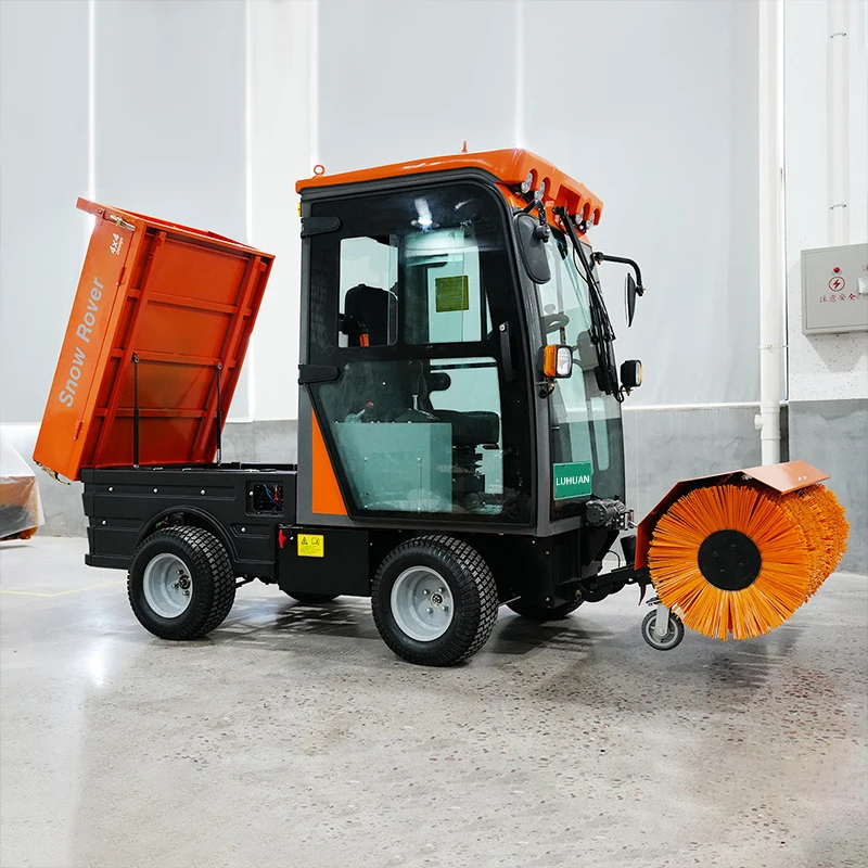 Cab Snow Sweeping Vehicle Snow Specific Snowplow Snow Sweeper Machine Wheel Snowblower