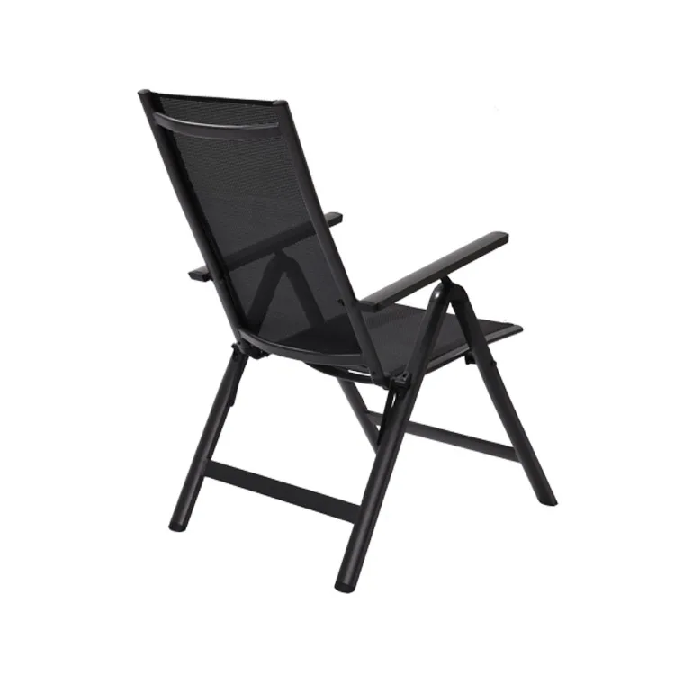 Garden funiture outdoor adjustable reclining chair folding aluminum chair for adults