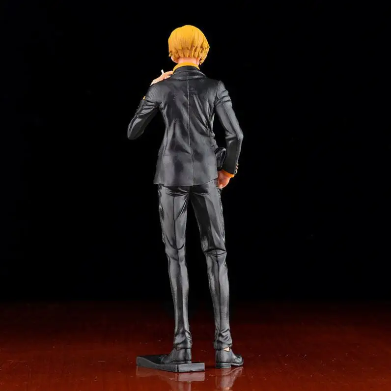 low priced Animation peripheral Toys doll model Sanji smokes Anime Figure One Pieces Action Figures