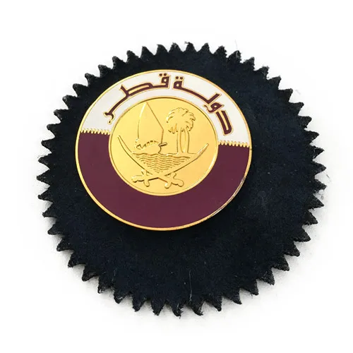 LOW MOQ metal armed security office badge cia/secret service badge