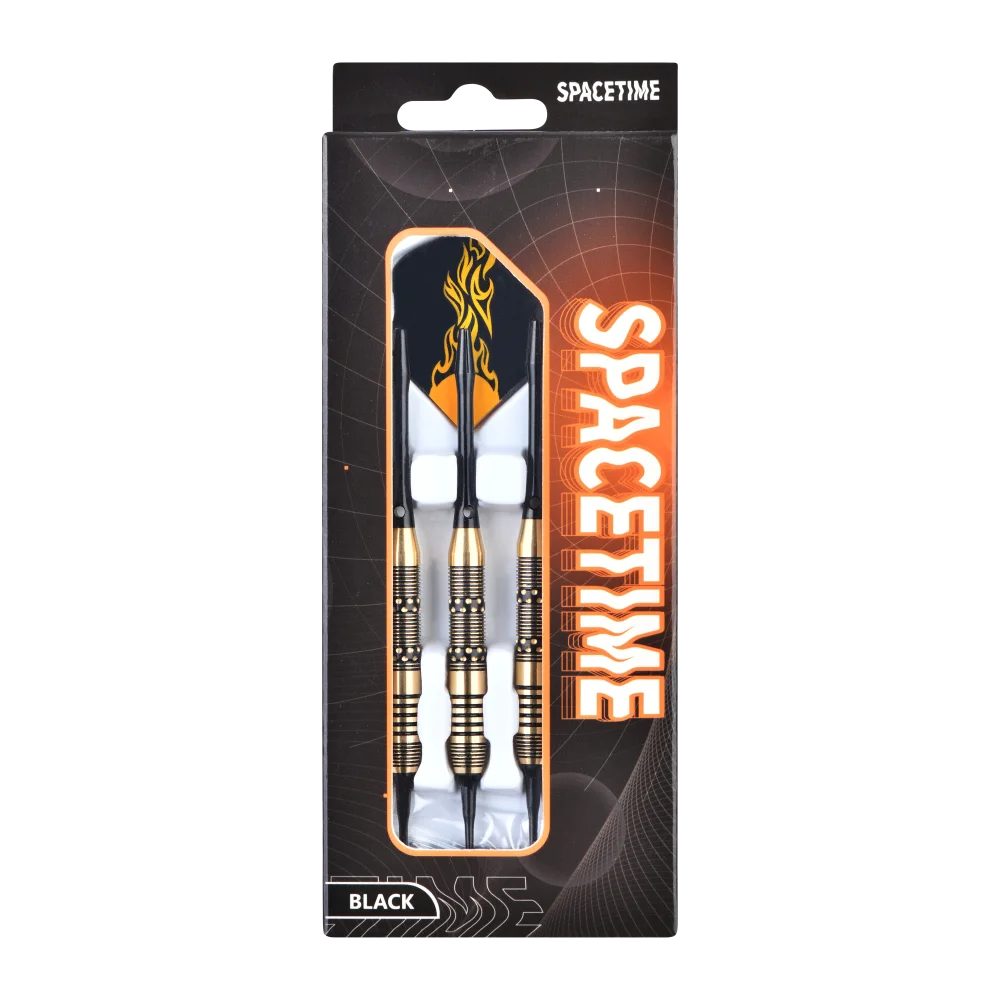 Popular Black Brass Softip Dart Sets in Carry Case