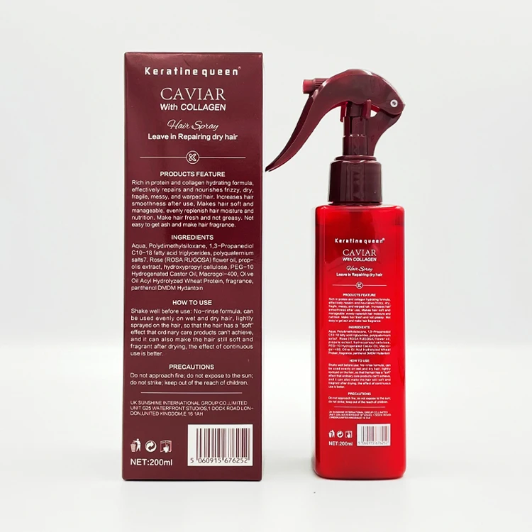 Factory Wholesale Nourishing Hair Perfume Spray Fragrance Smoothing Hair Shine Hair Mist