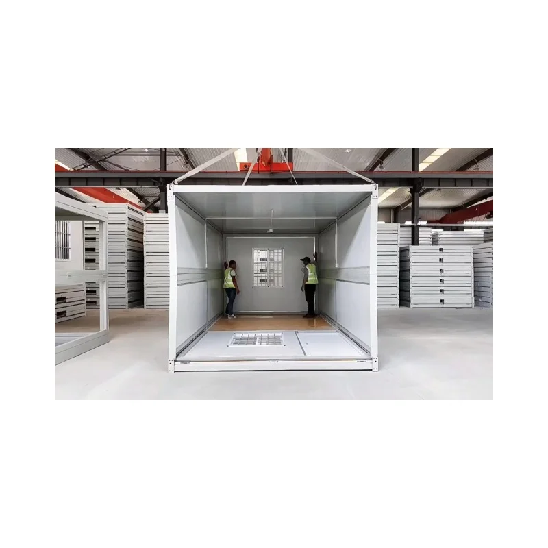 Customized Prefab Folding Container Office Design Expandable Container House For Sale