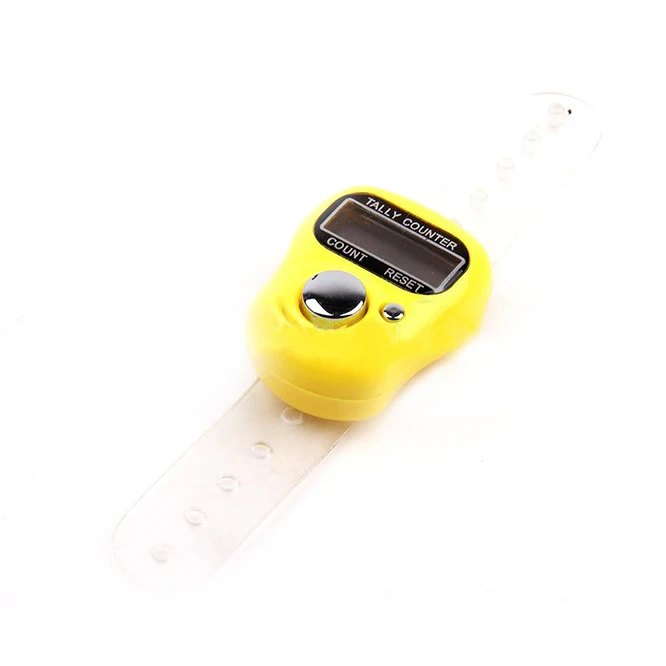Multi-Color tasbih digital  hand Ring Tally Finger Counters for muslim