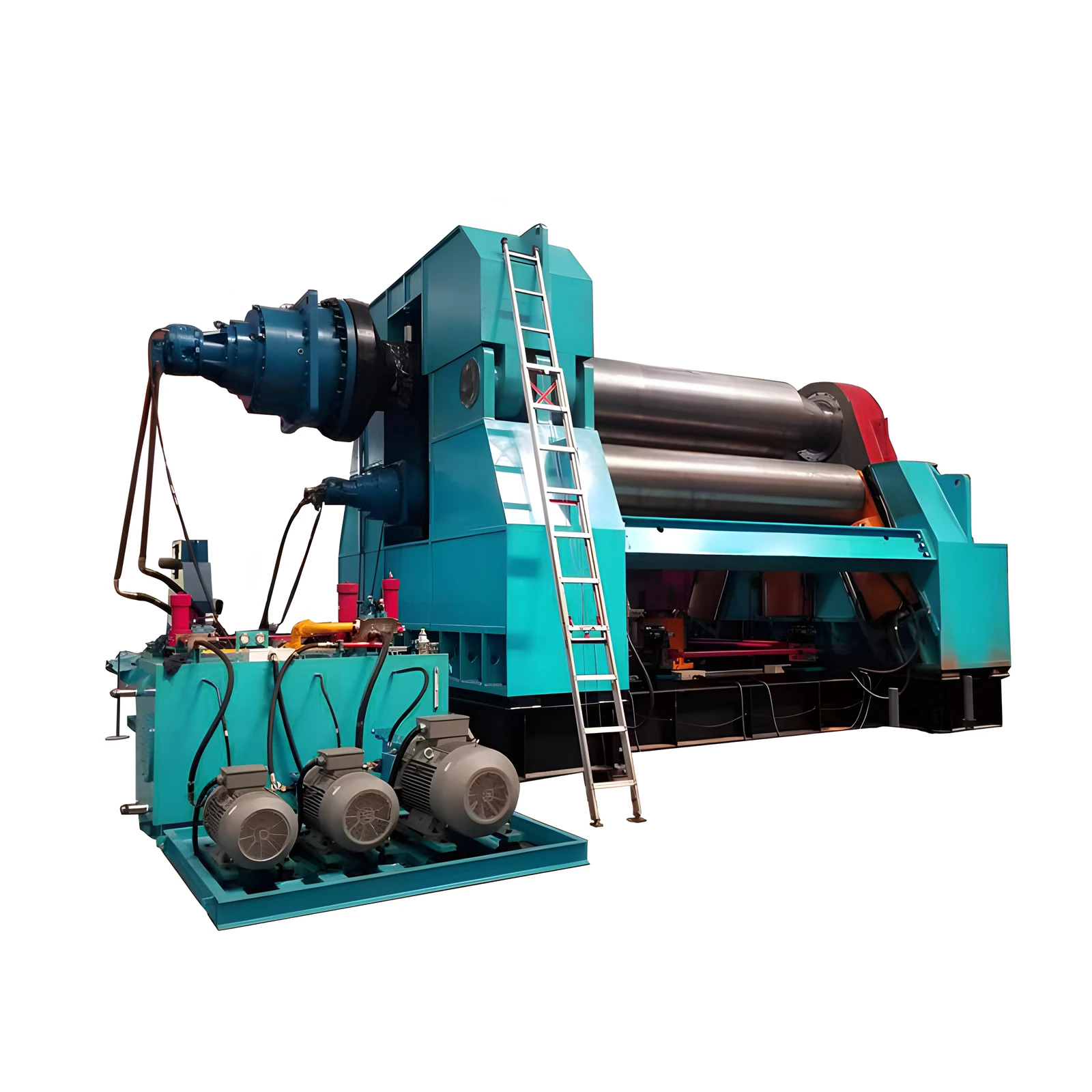China W11S Series Customized Universal 3 Roller Plate Bending Machines Rolling Machine