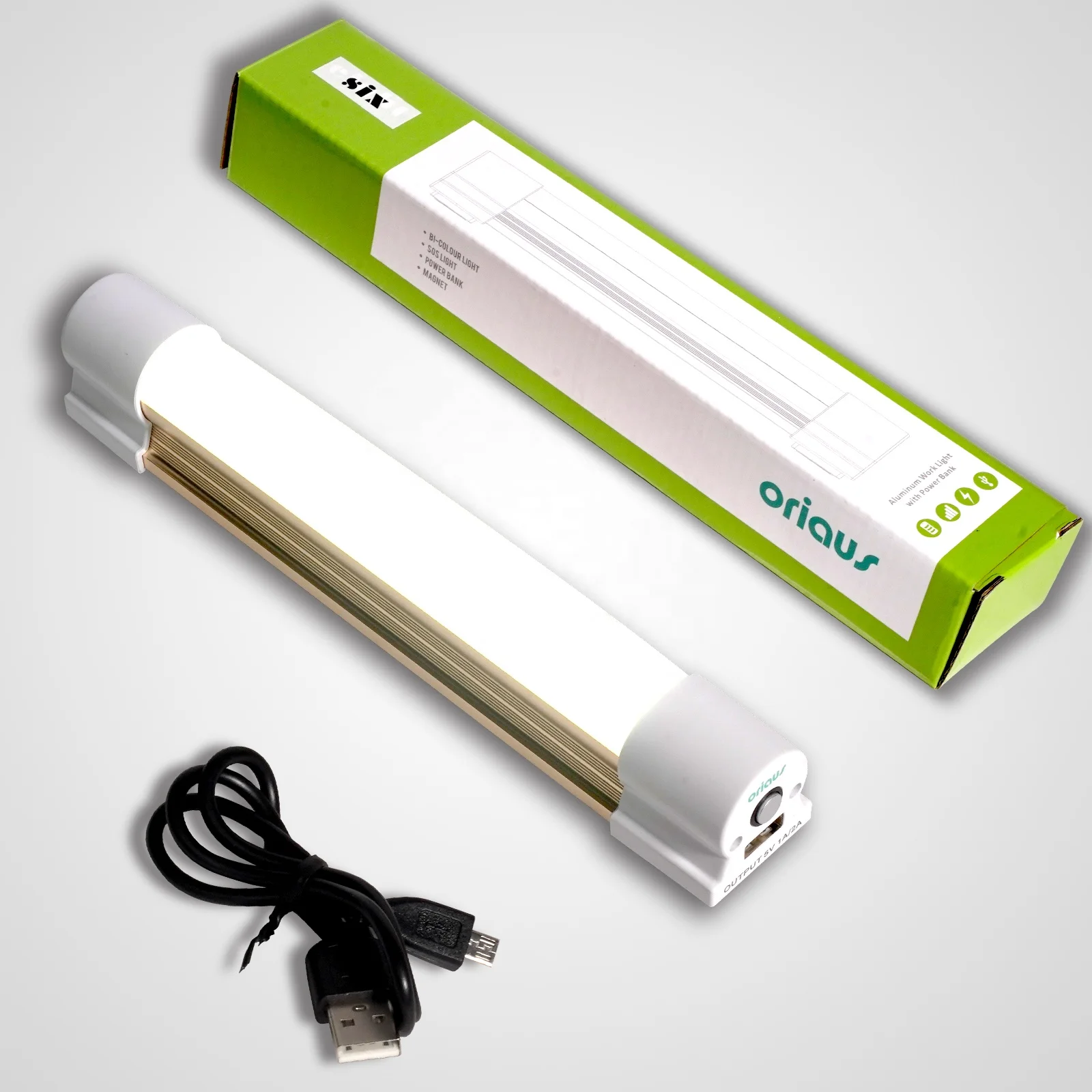 Кемпинг лампа с power bank для мобильного телефона светодиодный рабочий свет магнитом