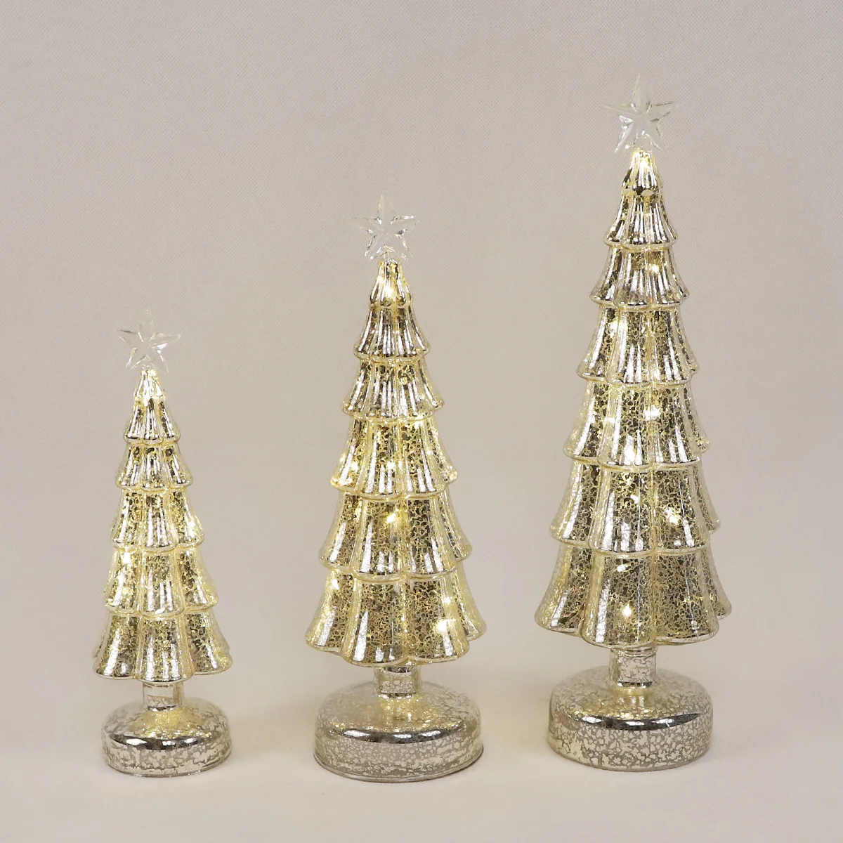 Home Decor Glass Christmas Tree for Decoration Christmas Tree Holiday Indoor Customized
