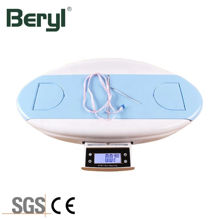 Low Price Medical Portable Weighing Balance Baby Digital Scale Length Weight Baby Weighing Scale
