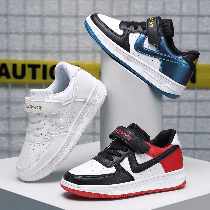 Chinese Factory Top Brand Sport Shoes Causal children Fashion White red Sneakers