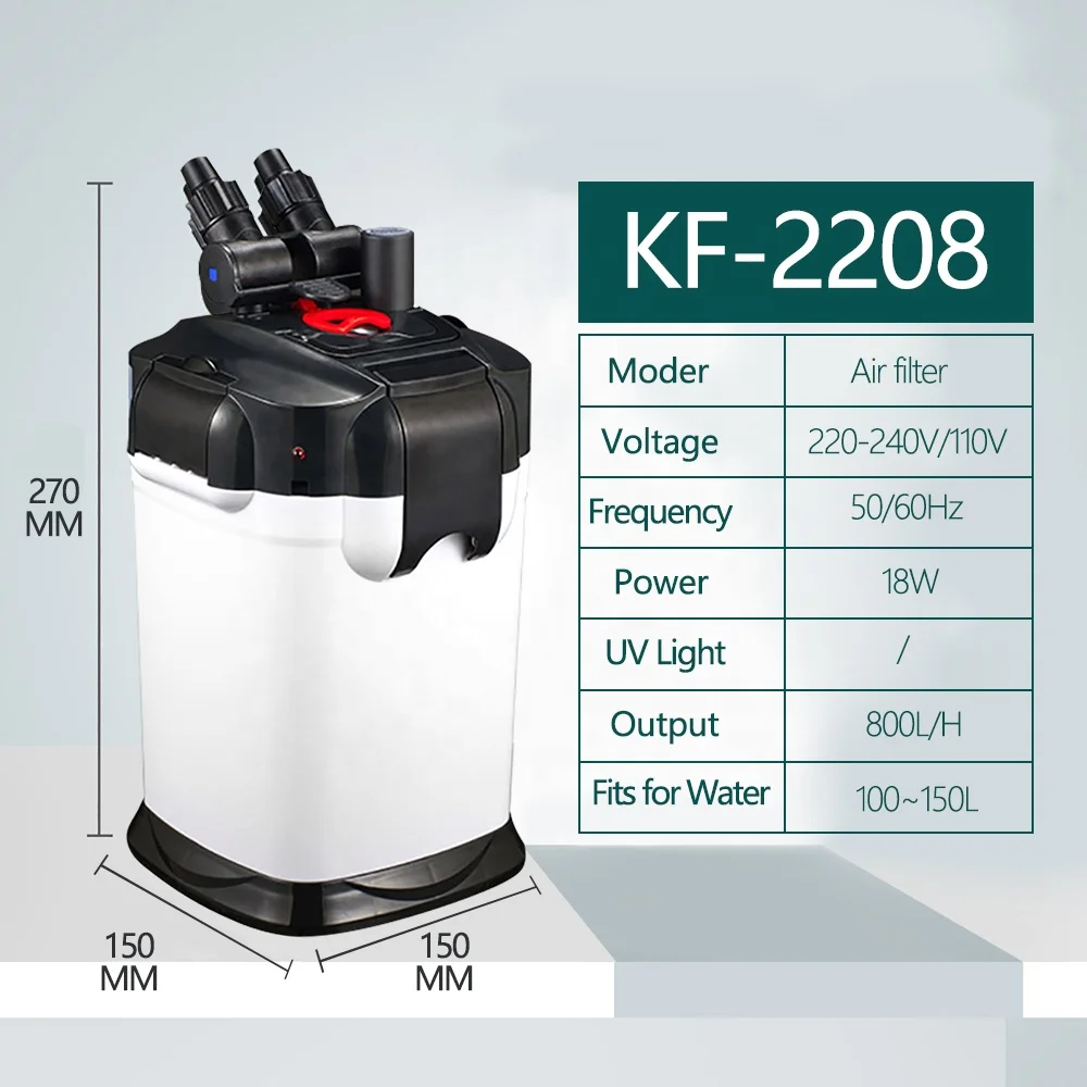 HOPAR KF-2218 25W 1200L/ч Ultraseal бесшумный фильтр водяного насоса канистра Тип завод Пейзаж Аквариум Внешний
