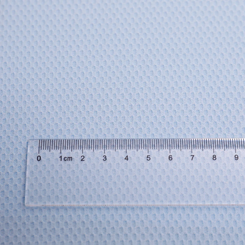 Распродажа полиэфирная сетчатая ткань футболки трикотажная спортивная одежда