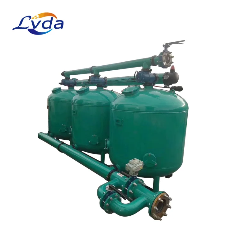 
automatic backwash industrial sand filter for water treatment purification plant 