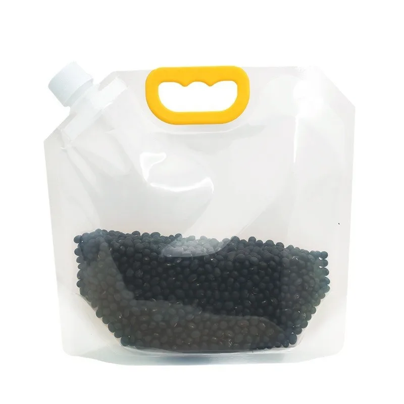 Kitchen food sealed grain container grain moisture proof sealed bag transparent grain storage bag