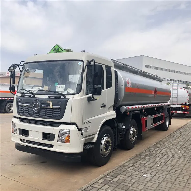 Three Axis 6x2 Heavy Transport Truck GVW 25ton Tank Capacity 19Cbm 245hp Oils Tanker Trucks