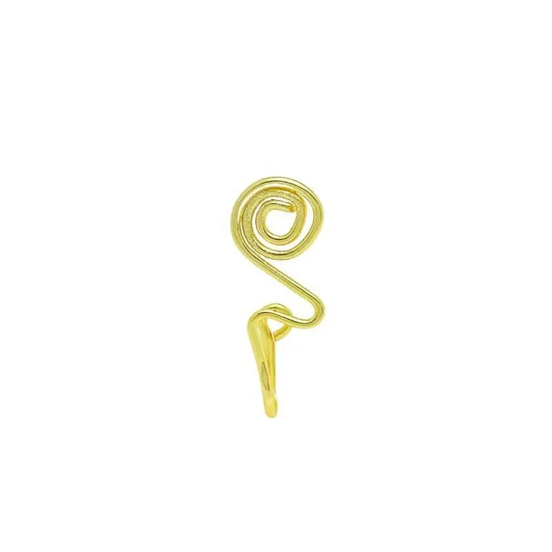  Eico кольцо для носа манжеты клипсы на носу модные украшения со змеиным
