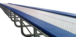 Gaohao gymnastic kids long trampoline tumble track for gym training