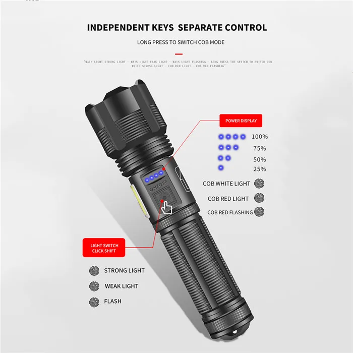 XHP70 Flashlight  (6)