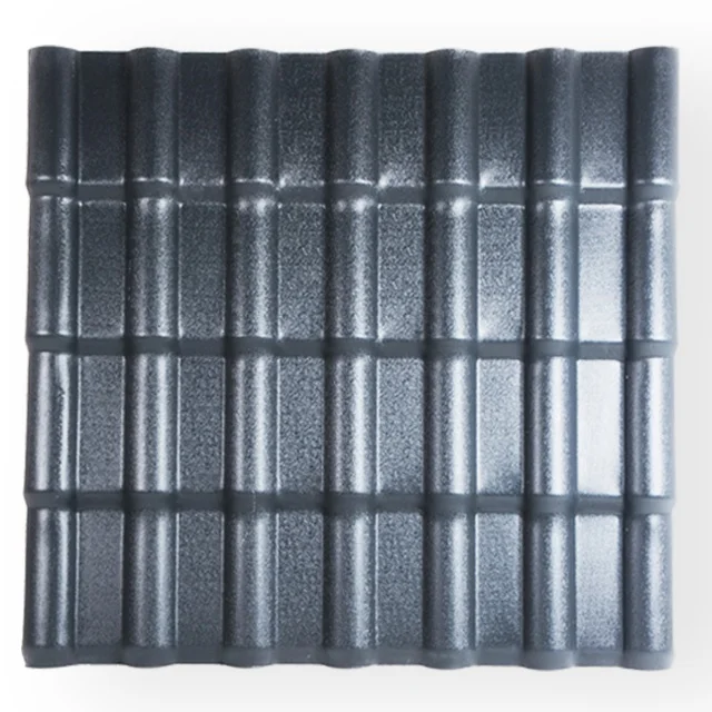 modular homes hot selling cheap construction building material ASA synthetic resin roof tile