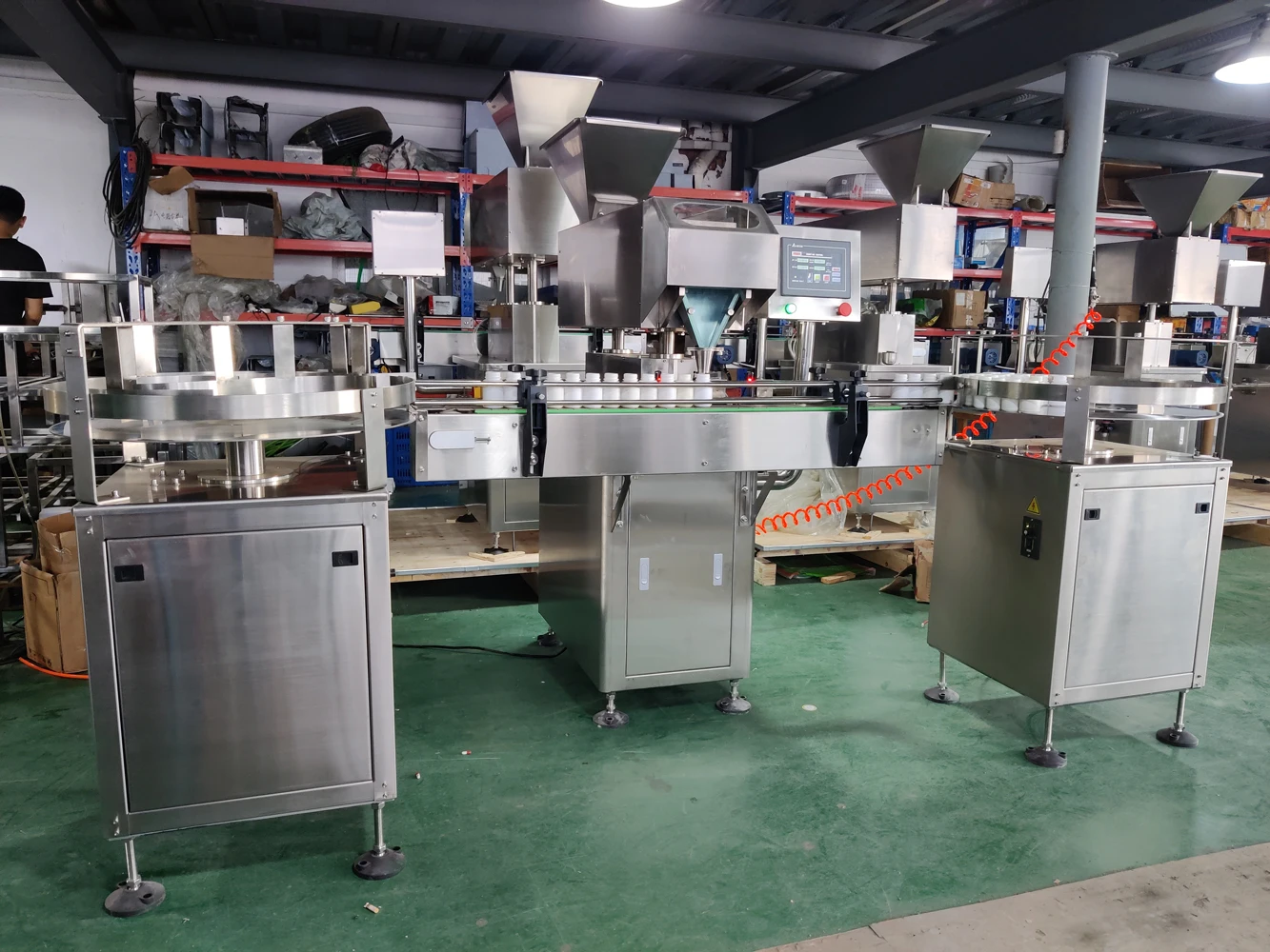 capsule counting filling machine, automatic pill tablet capsule counting machine